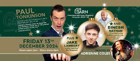 tonkinson, jake lambert, christmas show, whatson, ringwood, coastal Comedy, 